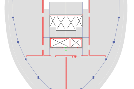  Structural Model - Typical Plan View